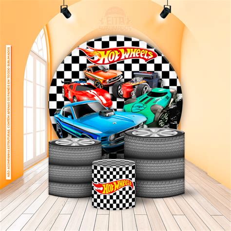 Kit Painel Redondo Trio De Cilindro Hot Weels Elo