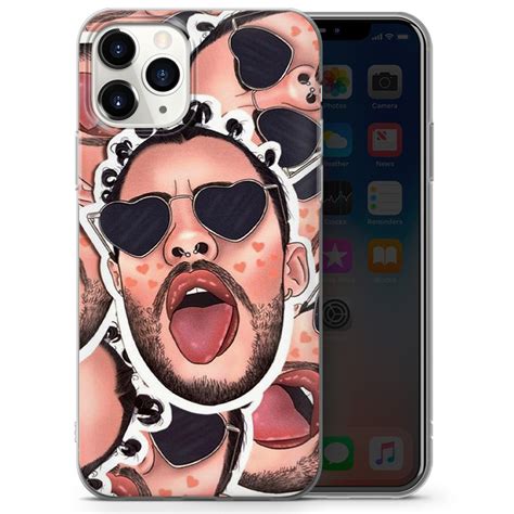 Bad Bunny Phone Case Cover For Iphone Pro Etsy