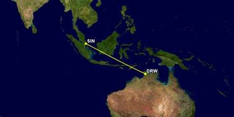 Over 2,000 Miles: Qantas Schedules Darwin-Singapore With The Embraer 190