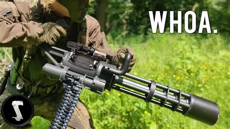 Insane Airsoft Minigun – 3000RPM! | Silentwisher Entertainment