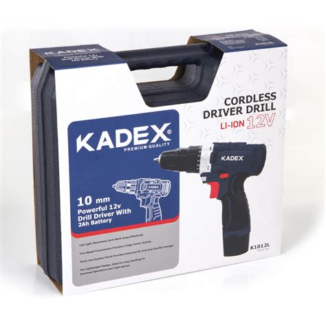 قیمت و خرید دریل پیچ گوشتی شارژی کادکس مدل k1012L