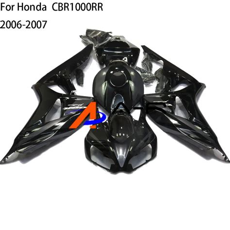 Black ABS Bodywork Fairing Kit Motorcycle Injection Molding Fairings