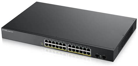 Zyxel Gs Hpv Port Gbe Smart Managed Poe Switch With Gbe Uplink