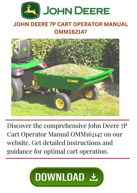 JOHN DEERE 7P CART OPERATOR MANUAL OMM162147 by Factory Manuals - Issuu