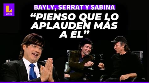 Jaime Bayly En Vivo Con Joan Manuel Serrat Y Joaqu N Sabina