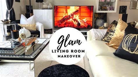 Elegant Black And Gold Fall Living Room Decor Glam Living Room