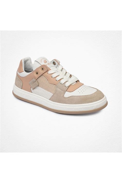 Greyder Kad N Ekru Nude Hakiki Deri Sneaker Ayakkab Y Sa Fiyat Yorumlar