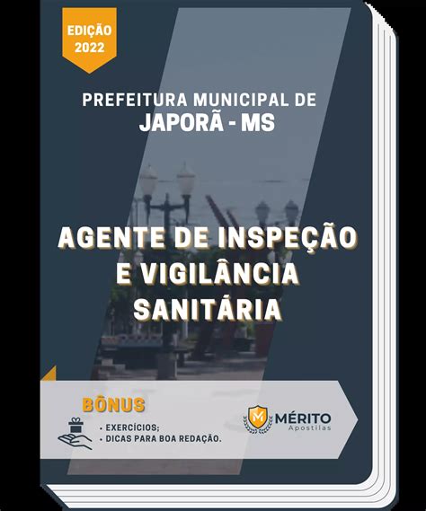 Apostila Agente de Inspeção e Vigilância Sanitária Pref de Japorã MS