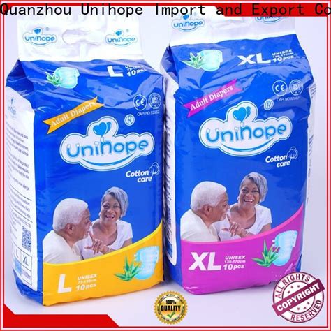 Custom adult diapers large factory for old people | Unihope