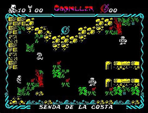 Indie Retro News: Godkiller - Impressive 128k ZX Spectrum game just released