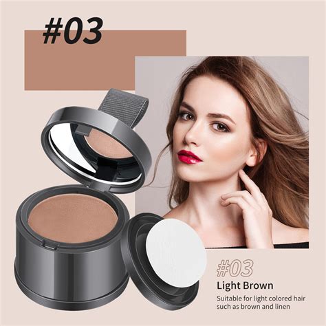 Root Touch Up Powder For Hair Root Cover Up Hair Color For Grays And Roots Coverage Root