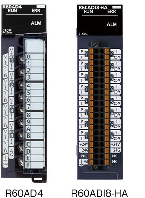 Lineup Analog I O Module Melsec Iq R Series Programmable Controllers