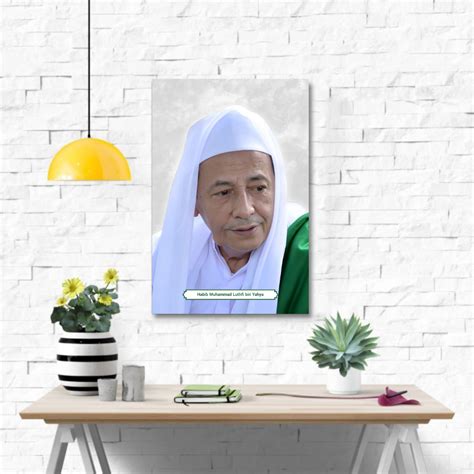 Jual Wall Decor Foto Habib Luthfi Bin Yahya Pekalongan Foto Ulama Kyai