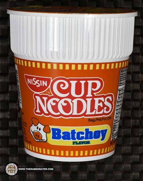 2694 Nissin Cup Noodles Batchoy Flavor The Ramen Rater