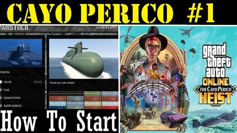 Gta Online How To Start The Cayo Perico Heist Gather Intel New Dlc