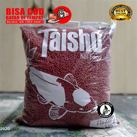 Taisho Taiso Red Merah Mm Kg Pelet Pakan Makanan Ikan Koi Apung