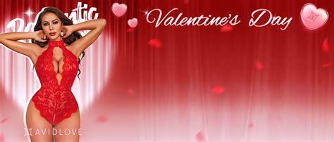 Avidlove Lingerie For Women Halter Lace Bodysuit V Neck Teddy One Piece Babydoll Nightgown At