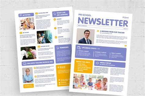 Fun Newsletter Templates