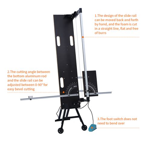 Efficient Polystyrene EPS XPS Foam Cutting For Construction Using A Hot Wire Cutter