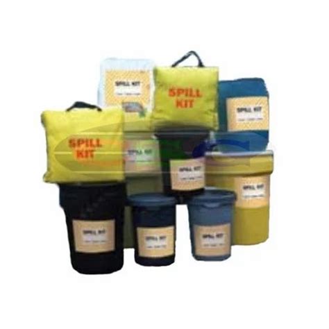 Chemical Spill Kit For Acids Or Bases Container Size 95 Gallons At