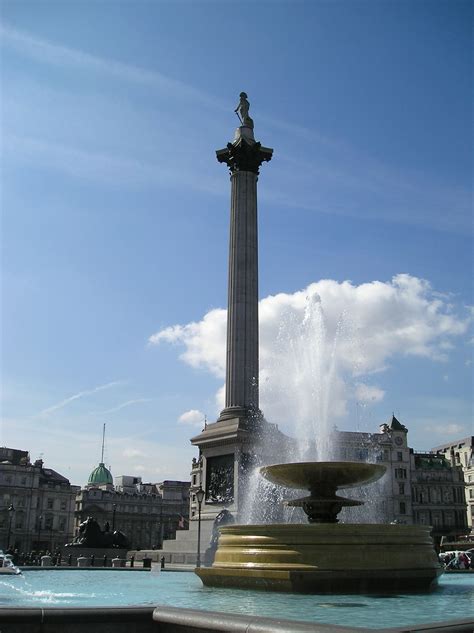 Nelson's Column at Trafalgar Square | Nelson's column, Trafalgar square ...