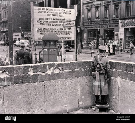 Checkpoint Charlie ( Checkpoint C ) Friedrichstrasse was the best-known ...