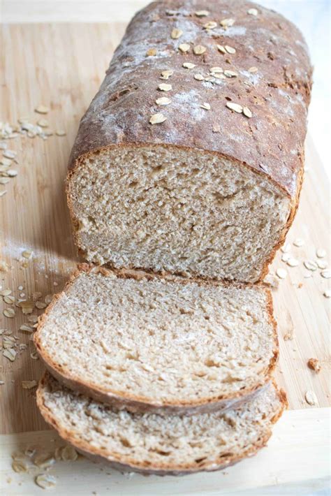 Whole Wheat Honey Oat Bread Served From Scratch