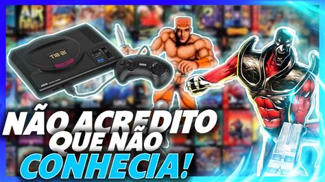 Jogos De Mega Drive Desconhecidos E Incr Veis Youtube