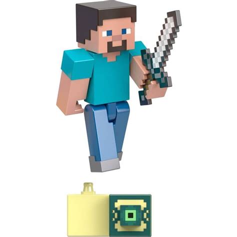 Mattel Minecraft Steve Action Figure • Find Prices