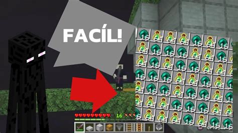 Tutorial Da Farm De Xp E Enderpearl Mais Facil Para Minecraft Bedrock E