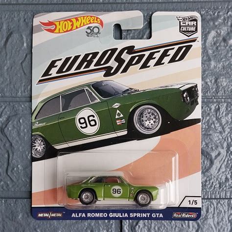 Jual Hot Wheels Premium Alfa Romeo Giulia Sprint Gta Shopee Indonesia
