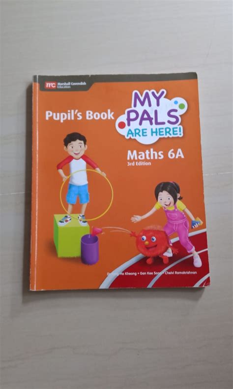 My Pals Are Here Pupil S Book Math 6A Hobbies Toys Books