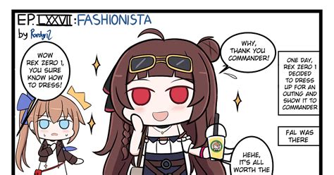 ドールズフロントライン Fashionista Randgrizのマンガ 漫画 소녀전선 Girlsfrontline Pixiv