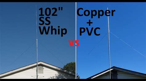 Ss Whip Vs Homemade Cb Radio Base Antenna Youtube