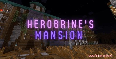 Herobrine S Mansion Map For Minecraft Mc Mod Net