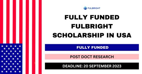 Fully Funded Fulbright Scholarship In Usa Flashlearners