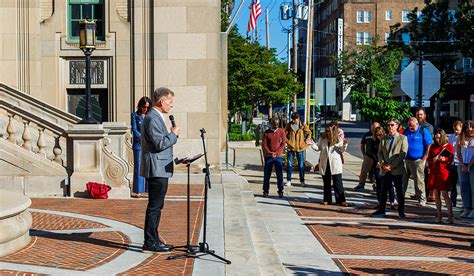 President Costin Prays For Peace On College Campuses During National