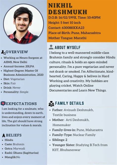 Muslim Marriage Biodata Format Perfect Design Page SexiezPicz Web Porn