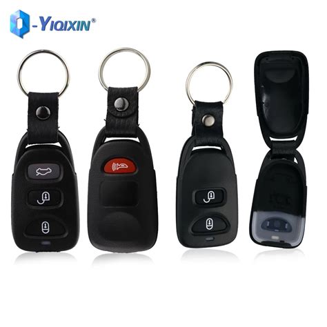 YIQIXIN 2 3 4 Buttons Car Key Shell For Hyundai Kia Carens Santa Fe