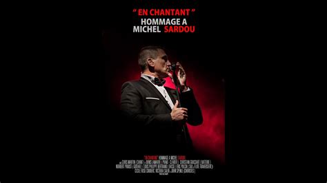 En Chantant Hommage Michel Sardou Pr Sente Trailer Vid O Youtube