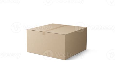 Delivery Cardboard Box Mockup 41445102 PNG