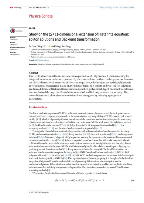 Study On The 2 1 Dimensional Extension Of Hietarinta Equation