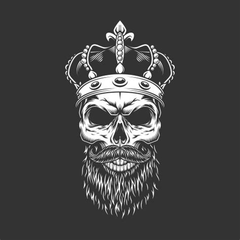 Skull King Royalty Free Vector Image Vectorstock