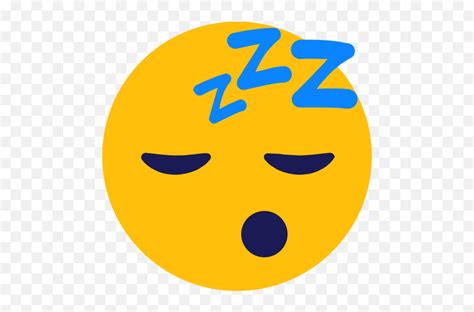 Emoji Sleep Sleeping Icon Blue Sleeping Emoji Pngsleepy Emoji Png