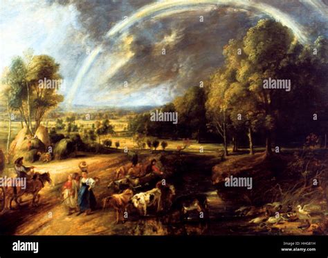 Le Paysage Arc En Ciel Peter Paul Rubens 1577 1640 Le Paysage