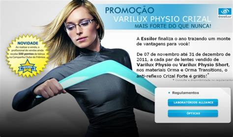 Promo O Varilux Physio Crizal Mais Forte Do Que Nunca Est De Volta