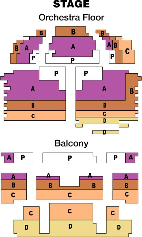 Granada Theater Santa Barbara Seating Chart: A Visual Reference of ...