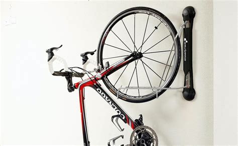 This Wall Mounted Bike Rack Swivels Side To Side