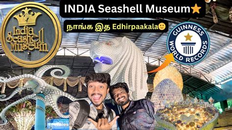 India Seashell Museum Mahabalipuram😍 Indias First Seashell Museum😱