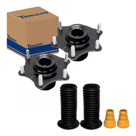 Par Kit Batente Coxim Dianteiro Honda Crv 07 13 Tenacity